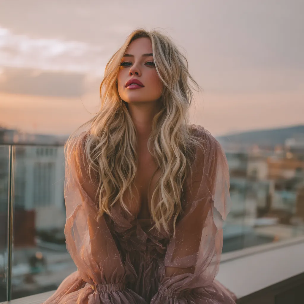 Elle — a smooth, slow-wink AI companion on Flirt AI
